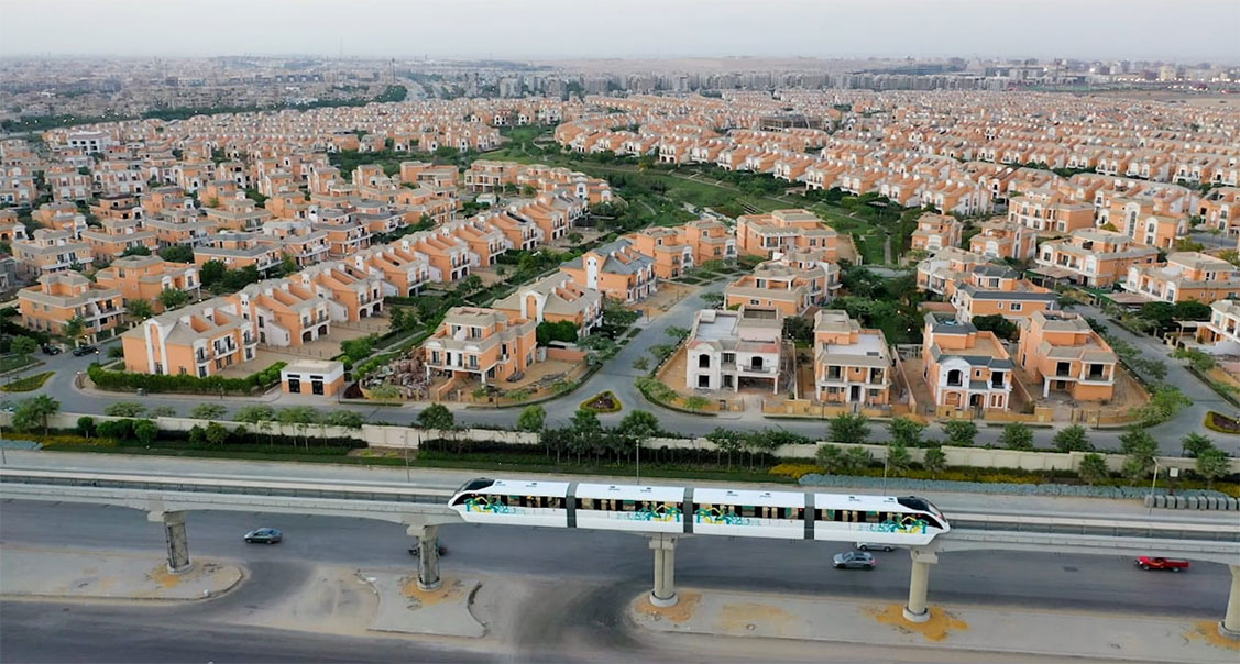 Al este y al oeste de El Cairo